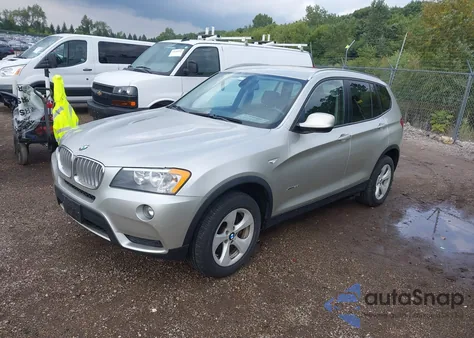 2012 BMW X3 xDrive28I из США, поврежденный, VIN 5UXWX5C56CL720723